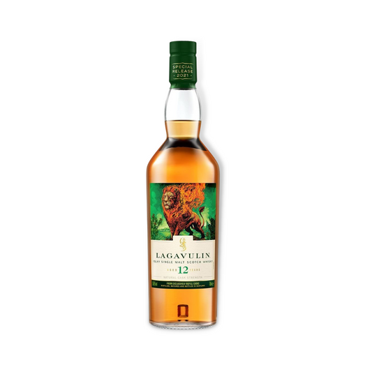 Scotch Whisky - Lagavulin 12 Year Old Islay Single Malt Scotch Whisky 700ml (2021 Release) (ABV 56.5%)