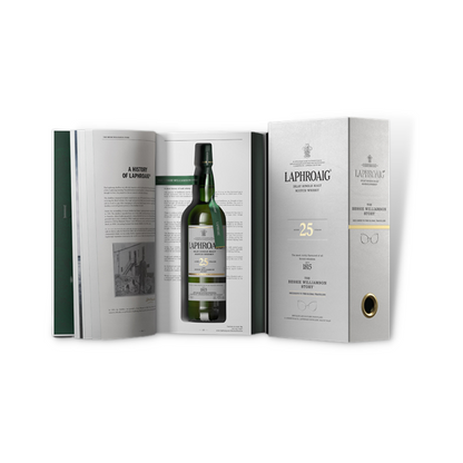 Scotch Whisky - Laphroaig 25 Year Old Bessie Williamson Story Islay Single Malt Scotch Whisky 700ml (ABV 43%)