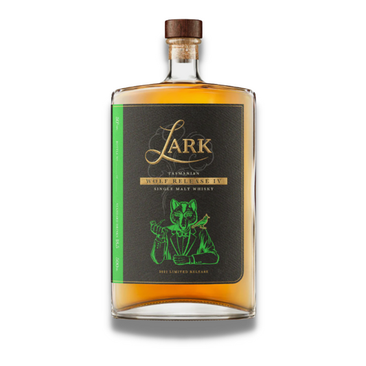 Whiskey - Lark Wolf Release IV Tasmanian Single Malt Whisky 500ml / 100ml (ABV 50%)