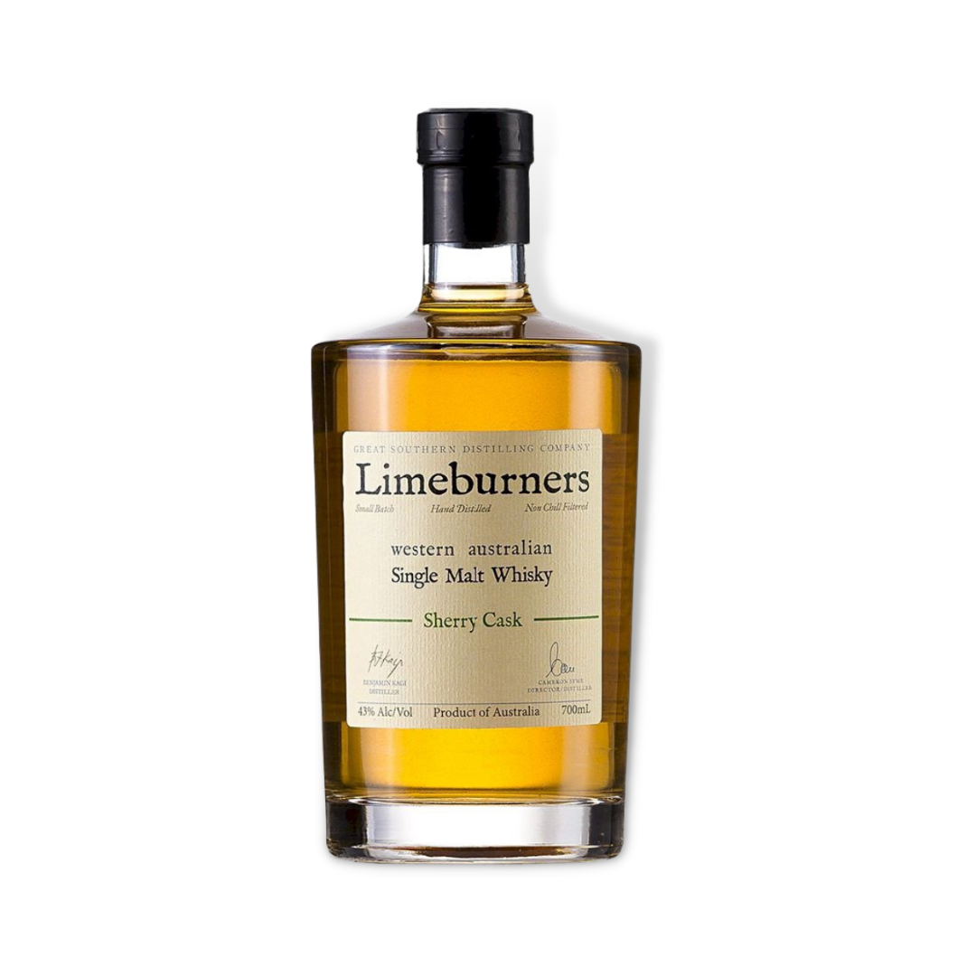 Australian Whisky - Limeburners Sherry Cask Western Australian Single Malt Whisky 700ml (ABV 43%)