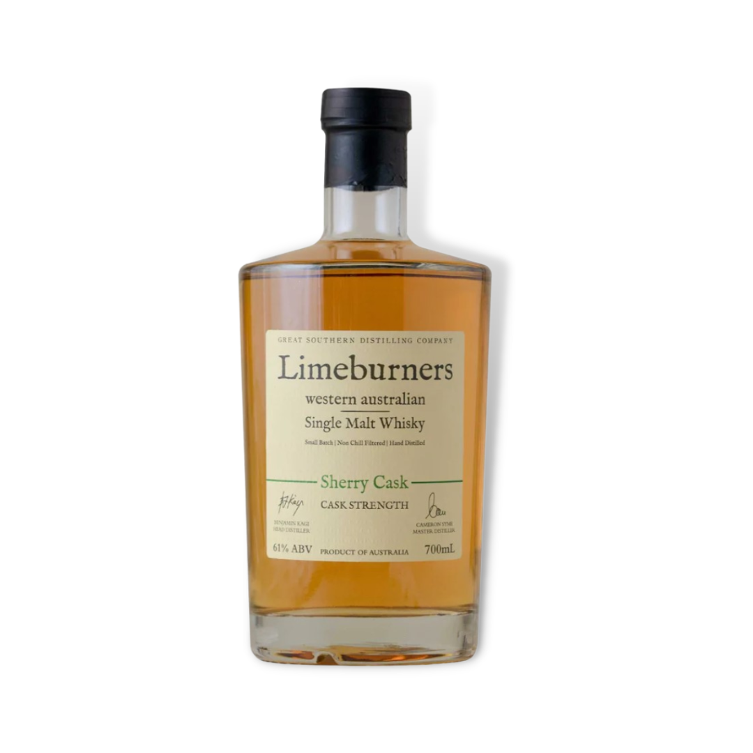 Australian Whisky - Limeburners Sherry Cask Strength Western Australian Single Malt Whisky 700ml (ABV 61%)