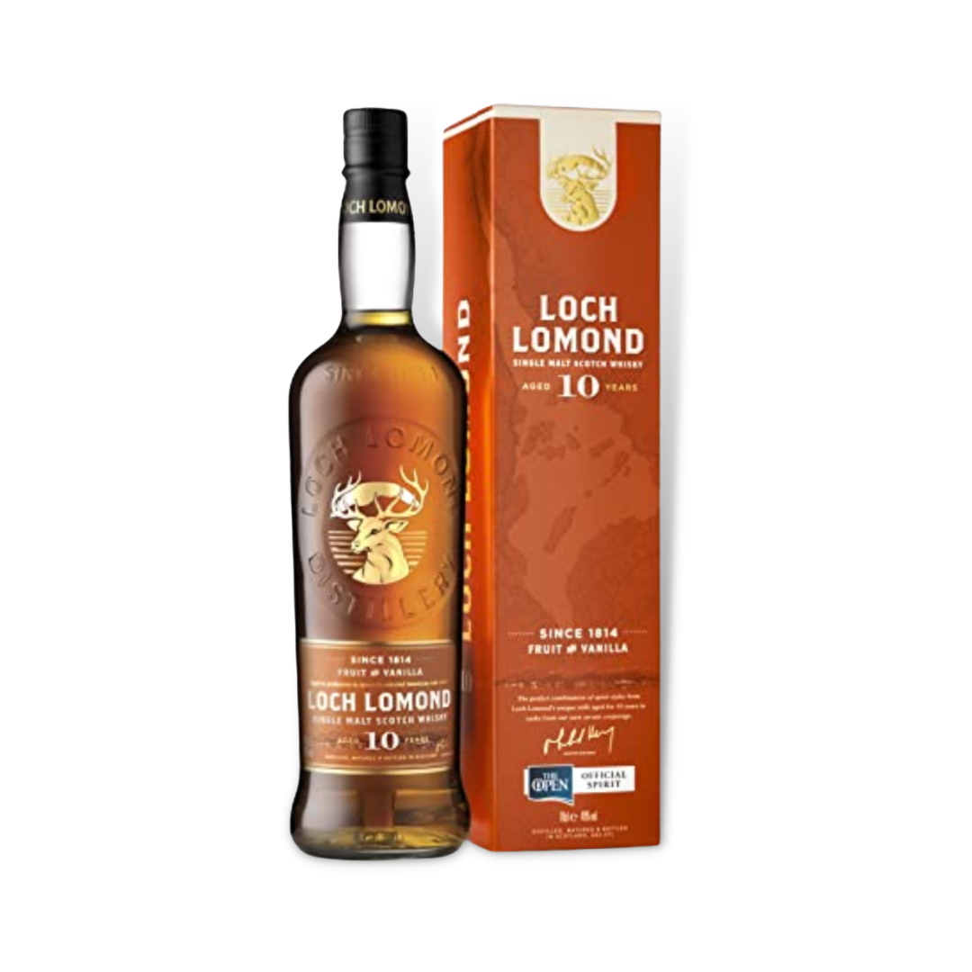 Scotch Whisky - Loch Lomond 10 Year Old Fruit & Vanilla Single Malt Scotch Whisky 700ml (ABV 40%)