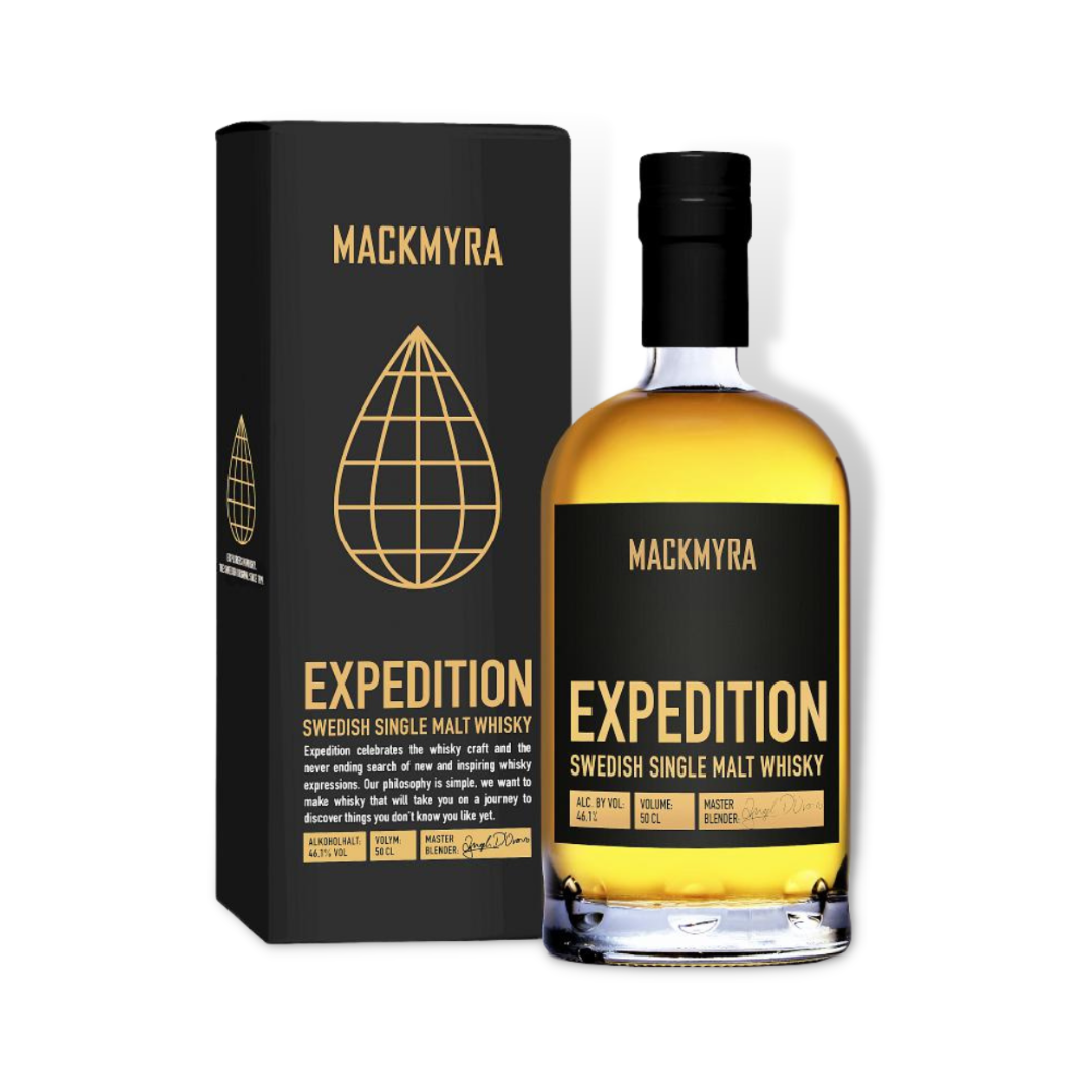 Swedish Whisky - Mackmyra Expedition Swedish Single Malt Whisky 500ml (ABV 46.1%)