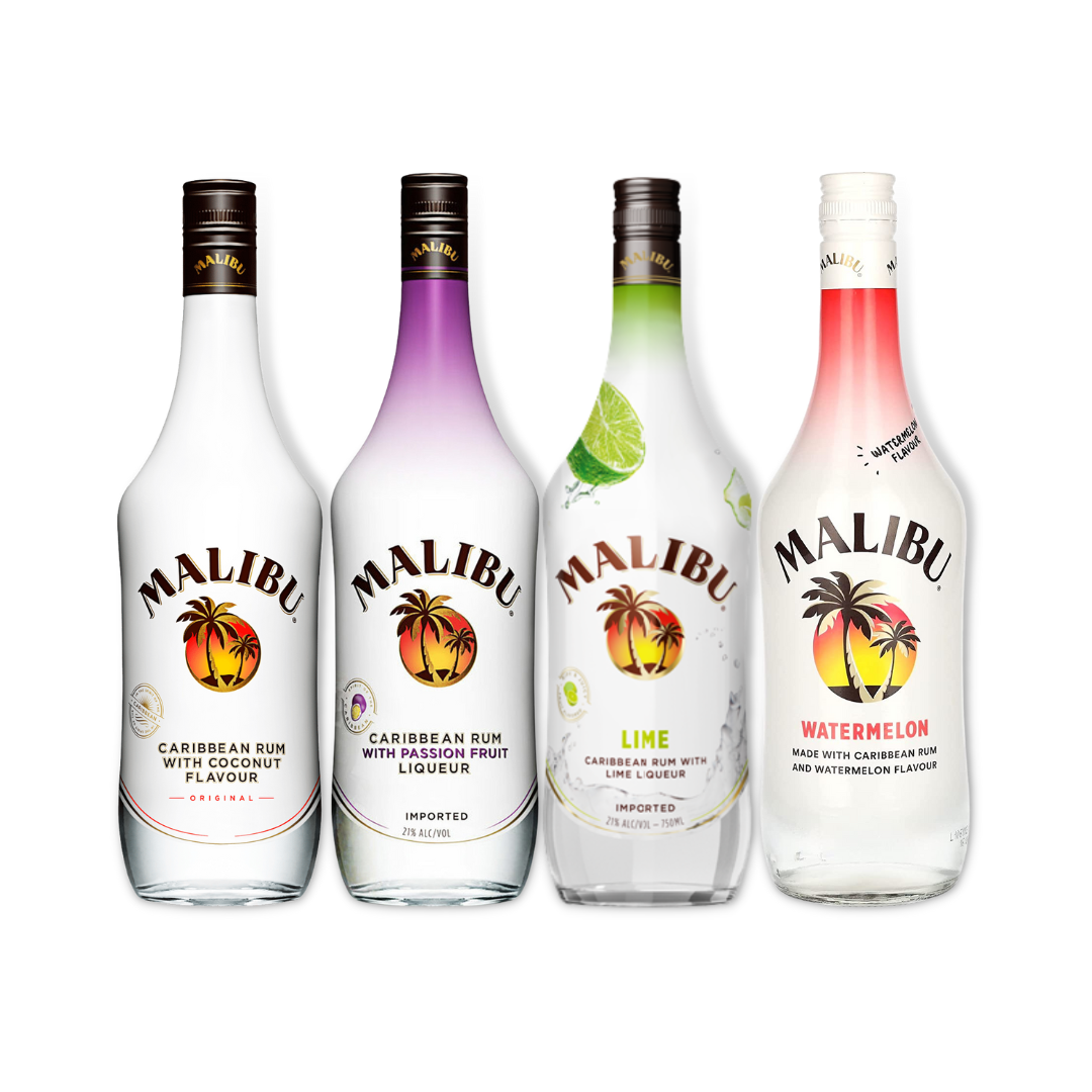 Flavoured Rum - Malibu Watermelon Rum 700ml (ABV 21%)