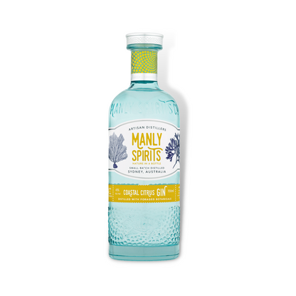 Australian Gin - Manly Spirits Coastal Citrus Gin 700ml (ABV 43%)