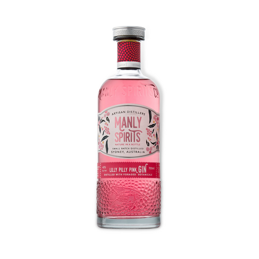 Australian Gin - Manly Spirits Lilly Pilly Pink Gin 700ml (ABV 40%)