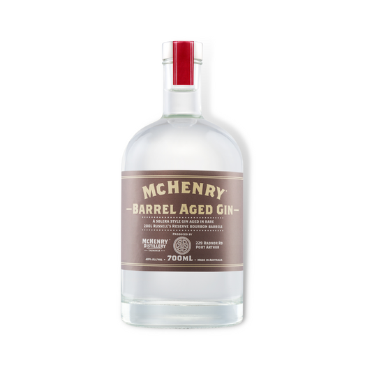 Australian Gin - McHenry Barrel Aged Gin 700ml (ABV 40%)
