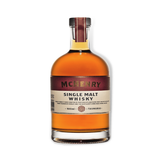 Australian Whisky - McHenry Single Malt Whisky 500ml (ABV 42%)