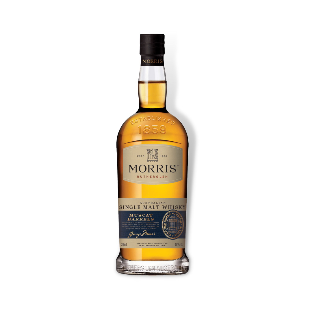 Australian Whisky - Morris Rutherglen Muscat Barrels Australian Single Malt Whisky 700ml (ABV 46%)