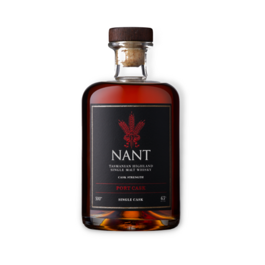 Australian Whisky - Nant Port Cask Strength Single Malt Whisky 500ml (ABV 63%)