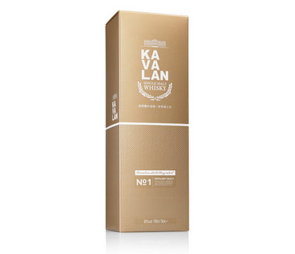 Taiwanese Whisky - Kavalan Distillery Select No. 1 Single Malt Whisky 700ml (ABV 40%)