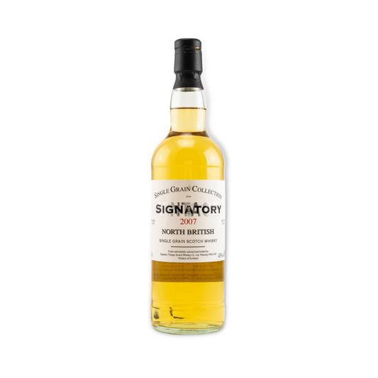 Scotch Whisky - North British 2007 10 Year Old Single Grain Scotch Whisky 700ml (Signatory Vintage) (ABV 43%)