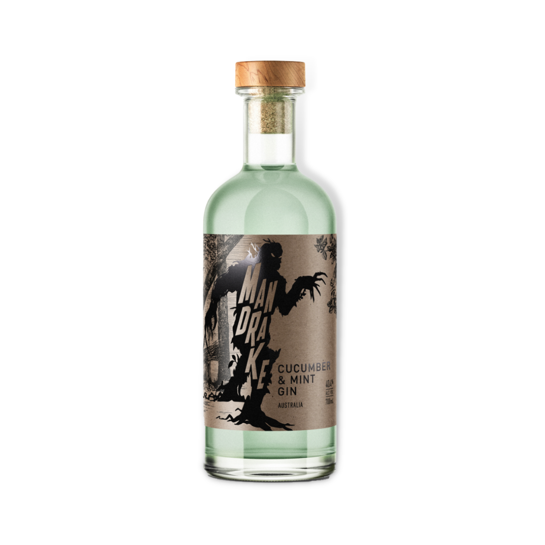 Australian Gin - Nosferatu Mandrake Cucumber & Mint Gin 700ml (ABV 40.4%)