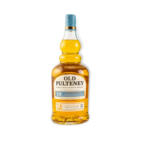 Scotch Whisky - Old Pulteney 10 Year Old Single Malt Scotch Whisky 1ltr (ABV 40%)