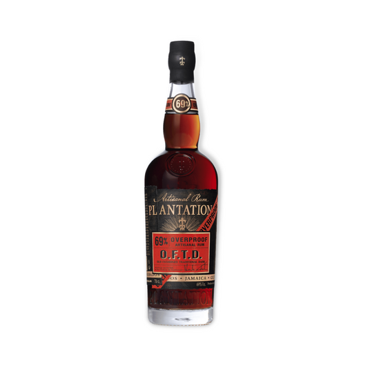Dark Rum - Plantation O.F.T.D Overproof Artisanal Rum 700ml (ABV 69%)