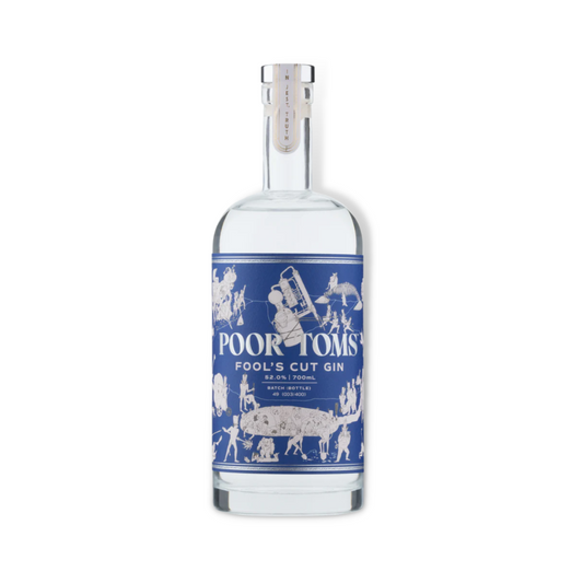 Australian Gin - Poor Toms Fool's Cut Gin 700ml (ABV 52%)