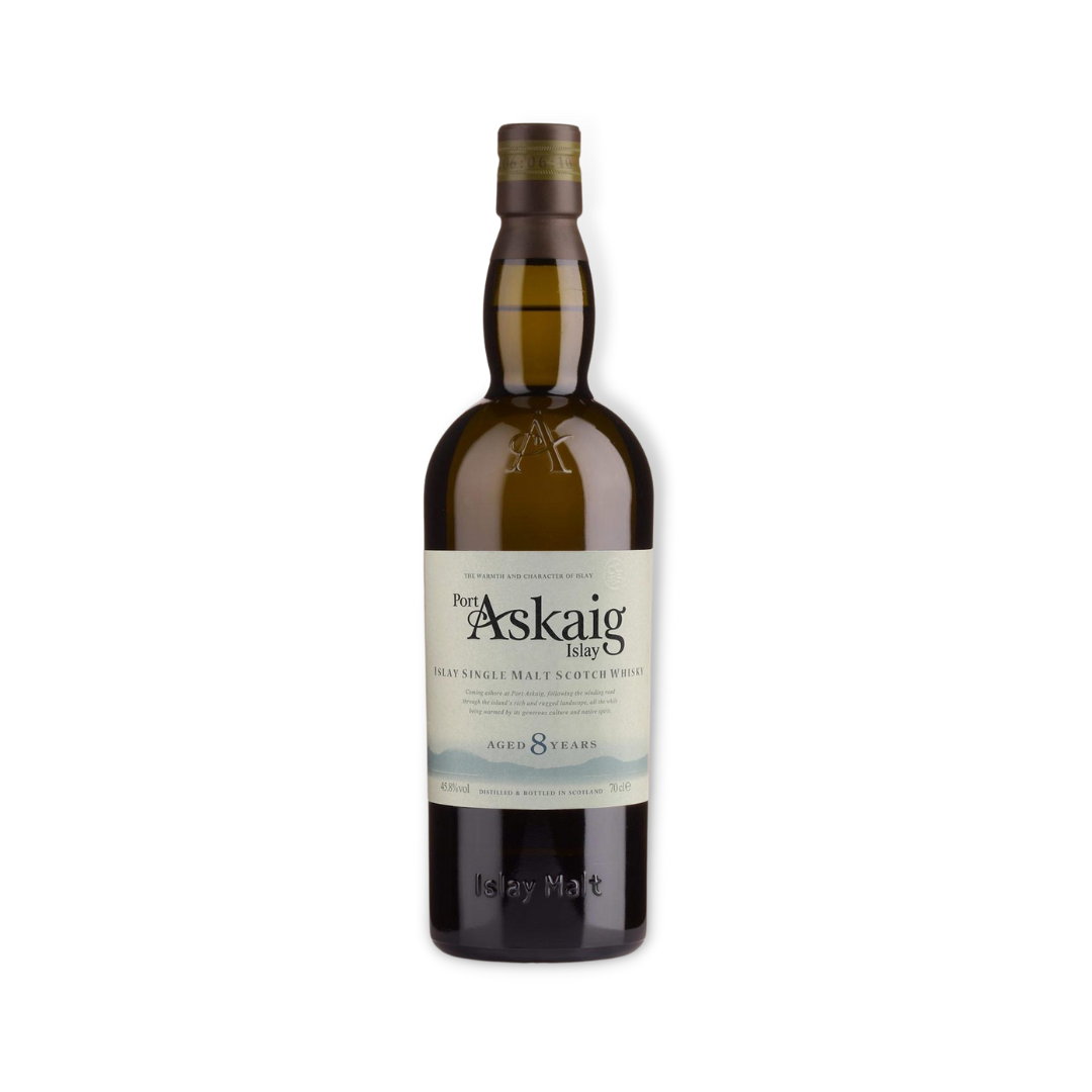 Scotch Whisky - Port Askaig 8 Year Old Islay Single Malt Scotch Whisky 700ml (ABV 45.8%)