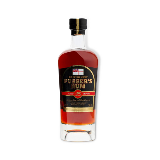 Dark Rum - Pusser's Rum Aged 15 Years Rum 700ml (ABV 40%)