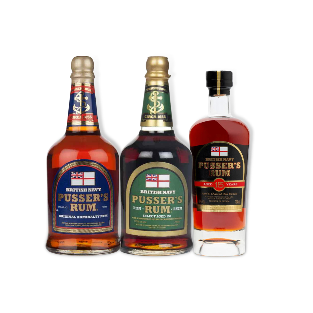 Dark Rum - Pusser's Rum Aged 15 Years Rum 700ml (ABV 40%)