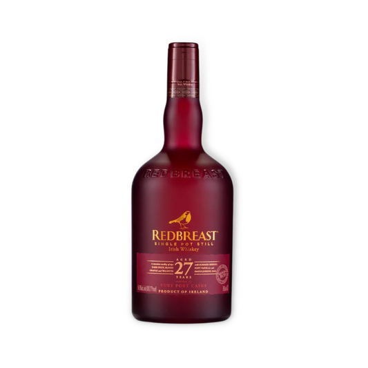 Irish Whiskey - Redbreast 27 Year Old Single Pot Still Irish Whiskey 700ml (ABV 53.5%)