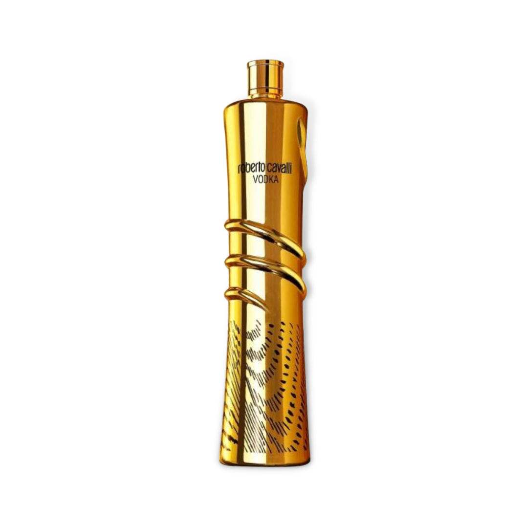 Italian Vodka - Roberto Cavalli Gold Edition Vodka 1ltr (ABV 40%)