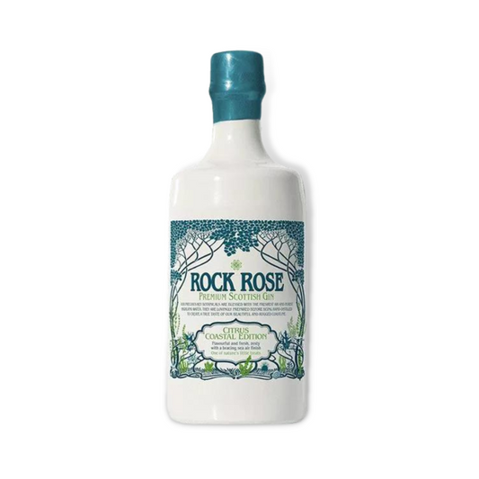 Scottish Gin - Rock Rose Citrus Coastal Gin 700ml (ABV 41.5%)