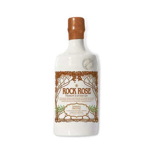 Scottish Gin - Rock Rose Smoked Orange Gin 700ml (ABV 41.5%)