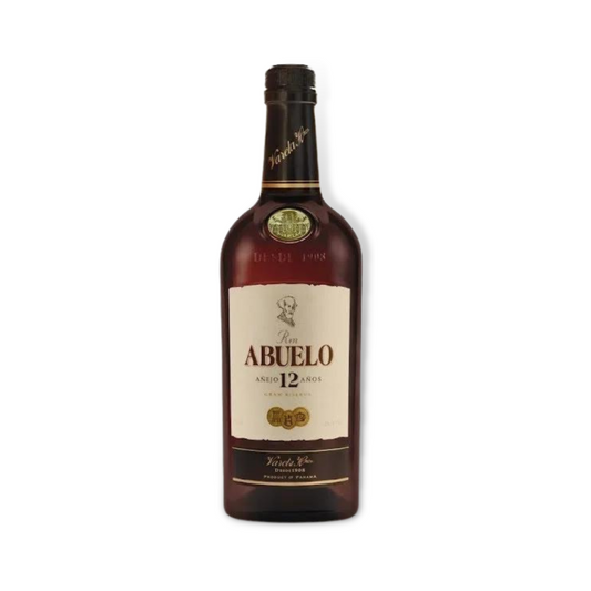 Dark Rum - Ron Abuelo 12 Year Old Rum 700ml (ABV 40%)