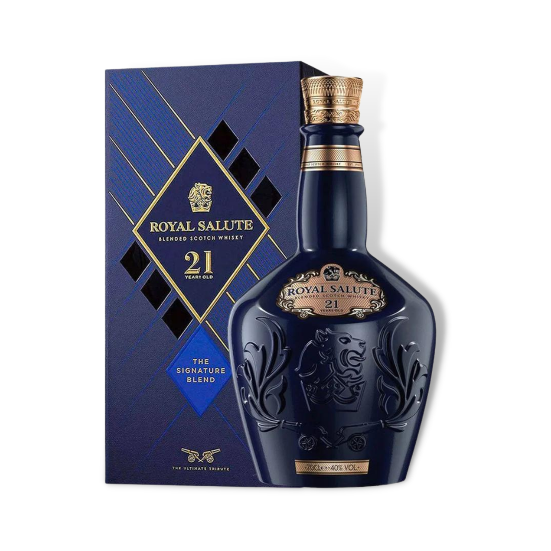 Scotch Whisky - Royal Salute 21 Year Old Signature Blend Scotch Whisky 700ml (ABV 40%)