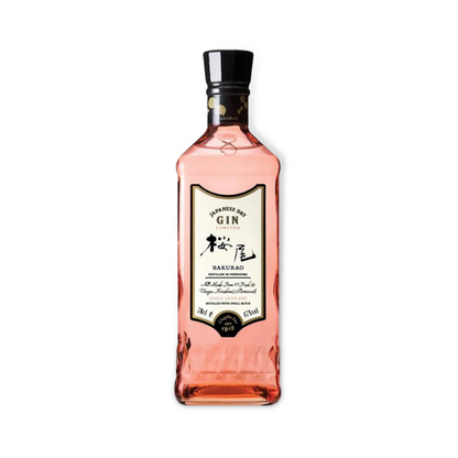 Japanese Gin - Sakurao Japanese Juniper Berry Limited Gin 700ml (ABV 47%)