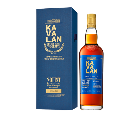 Taiwanese Whisky - Kavalan Solist Vinho Barrique Single Malt Whisky 700ml (ABV 57.1%)