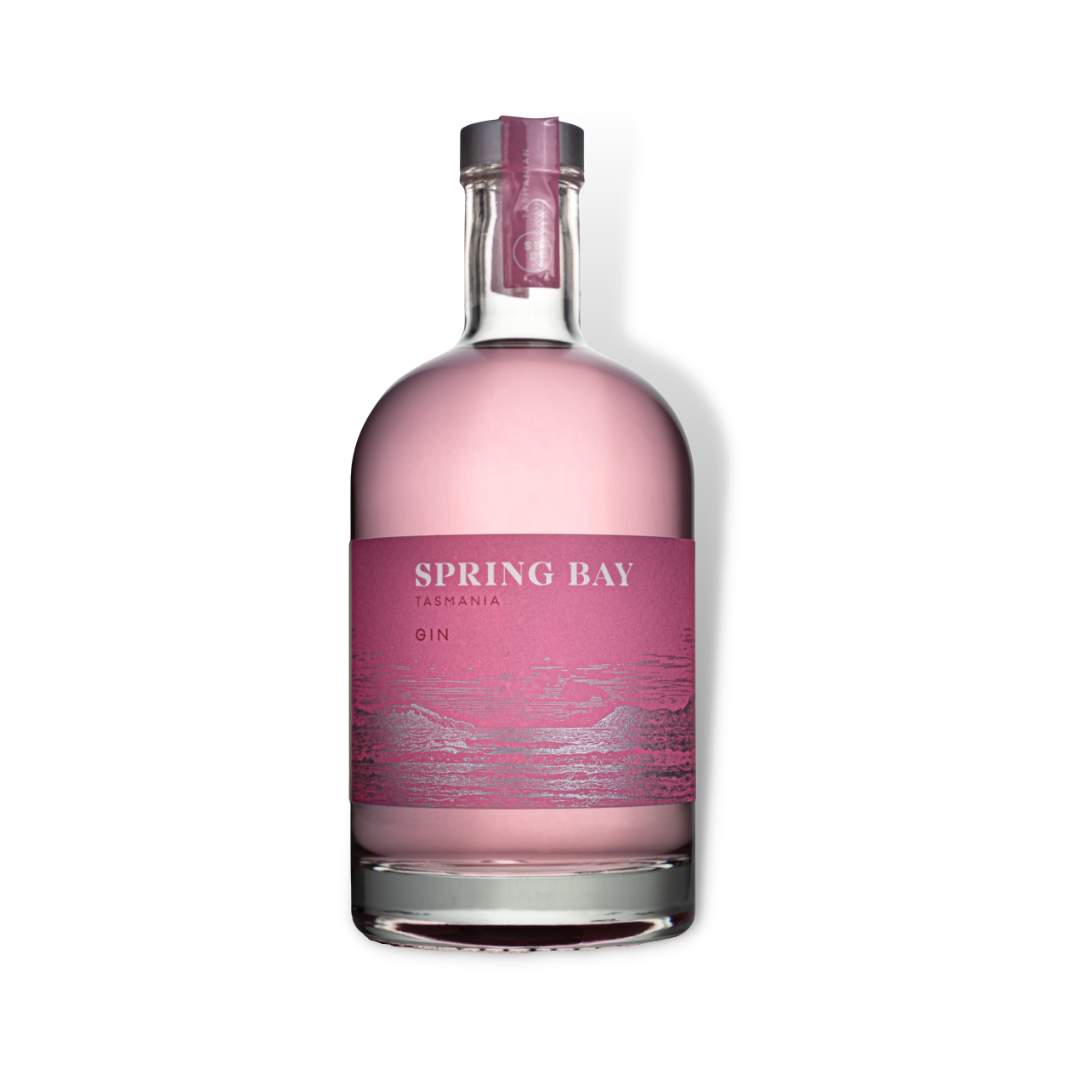 Australian Gin - Spring Bay Pink Gin 700ml / 2ltr (ABV 40%)