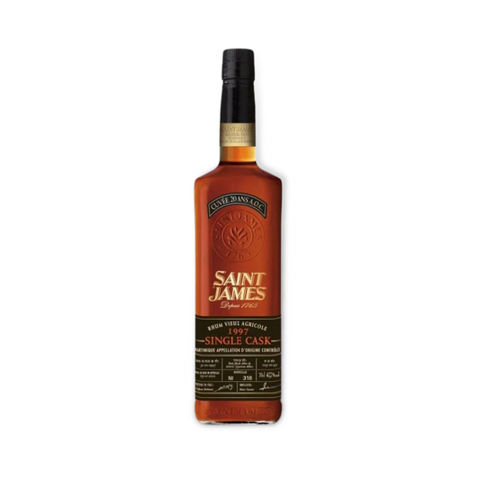 Dark Rum - St James 1997 Single Cask Rum 700ml (ABV 42.7%)