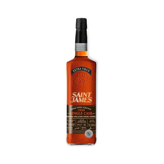 Dark Rum - St James 1999 Single Cask Rum 700ml (ABV 42.9%)