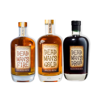 Spiced Rum - Stone Pine Dead Man's Gold Spiced Rum 700ml (ABV 40%)