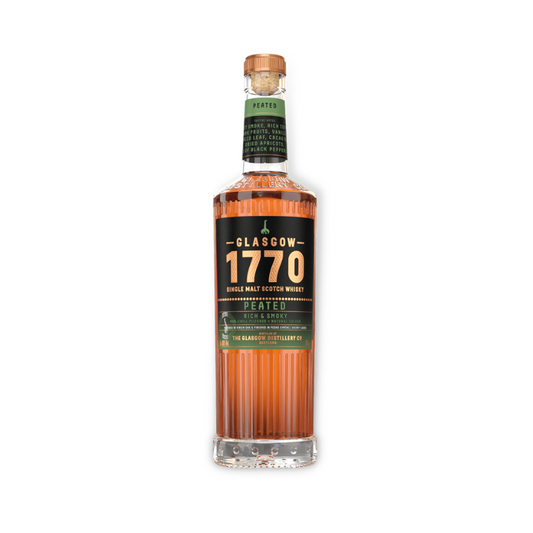 Scotch Whisky - Glasgow 1770 Peated Single Malt Scotch Whisky 500ml (ABV 46%)