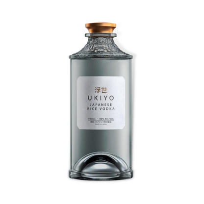 Japanese Vodka - Ukiyo Japanese Rice Vodka 700ml (ABV 40%)