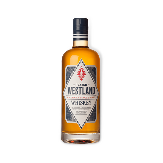 American Whiskey - Westland Peated American Single Malt Whiskey 700ml (ABV 46%)