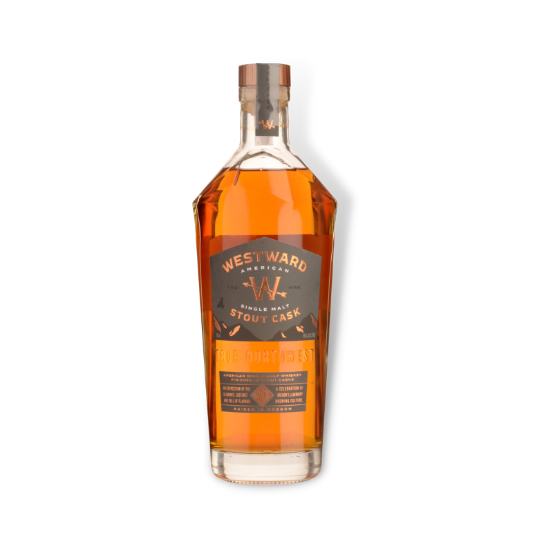 American Whiskey - Westward Stout Cask American Single Malt Whiskey 700ml (ABV 45%)