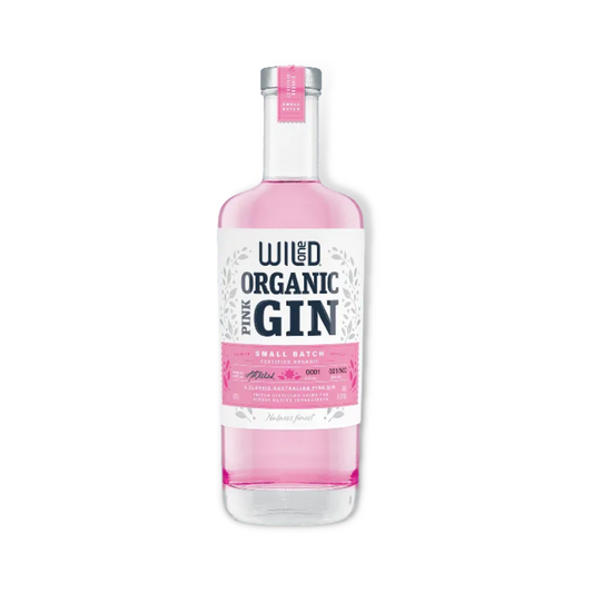 Australian Gin - Wild One Organic Pink Gin 700ml (ABV 40%)