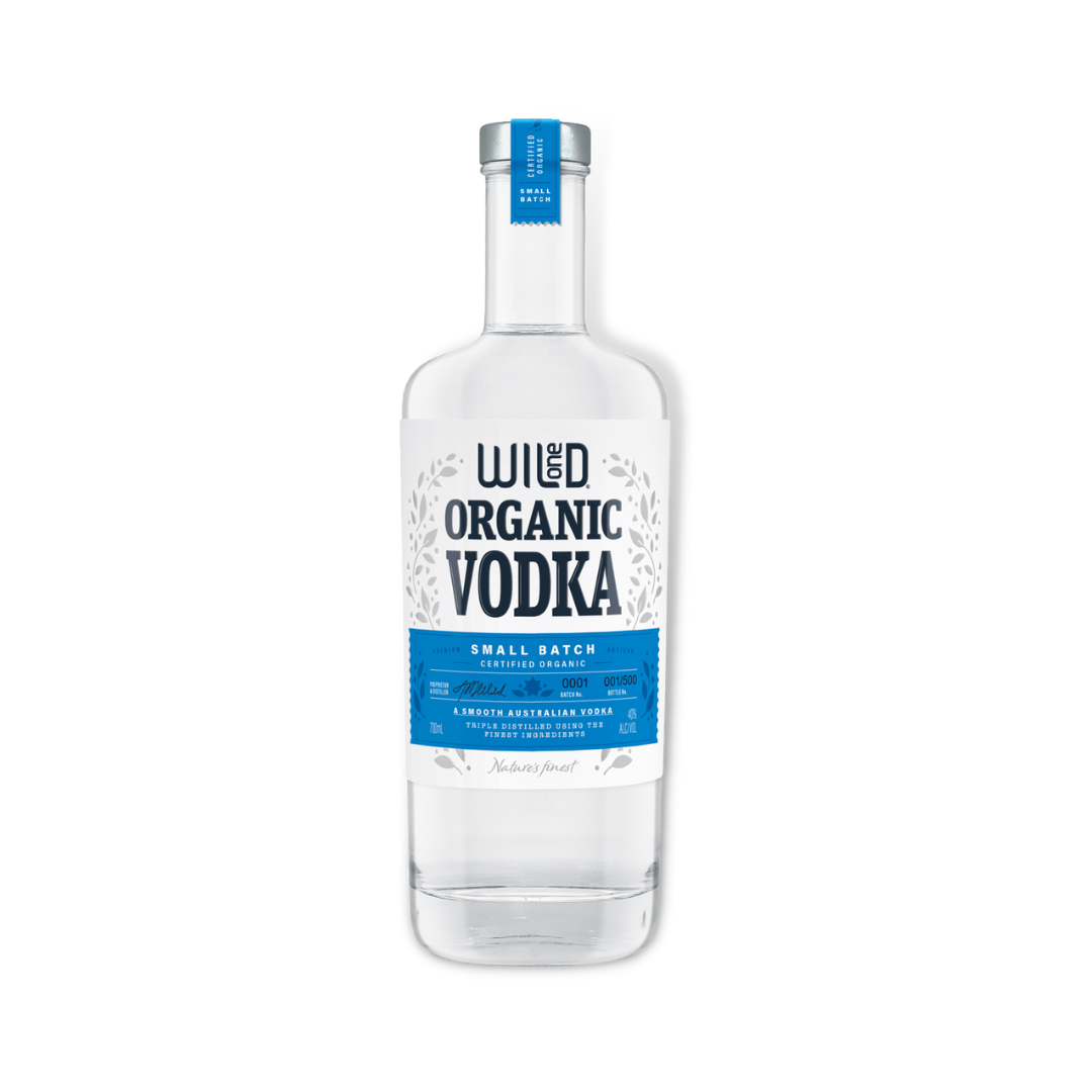 Australian Vodka - Wild One Organic Vodka 700ml (ABV 40%)